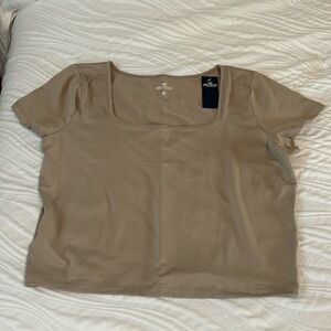 NWT Hollister Square Neck T-Shirt